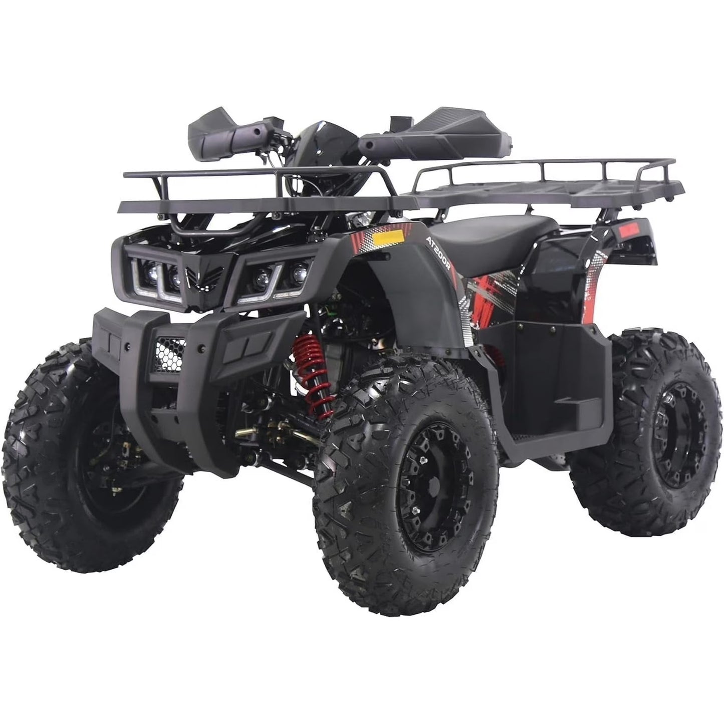 Coleman Powersports AT200R 169cc Adult Gas ATV, High-Speed Off-Road Quad