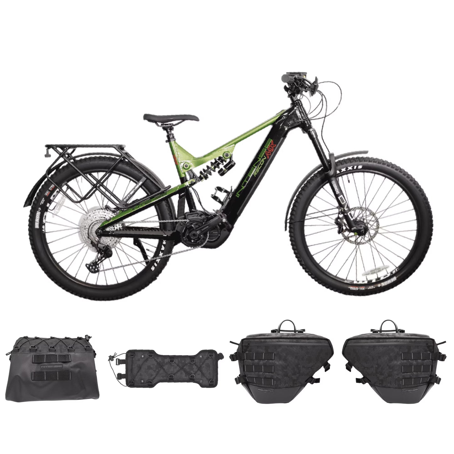 INTENSE RECON MX Adventure Adult L/XL Electric Mountain Bike with Shimano Steps E7000 Motor,