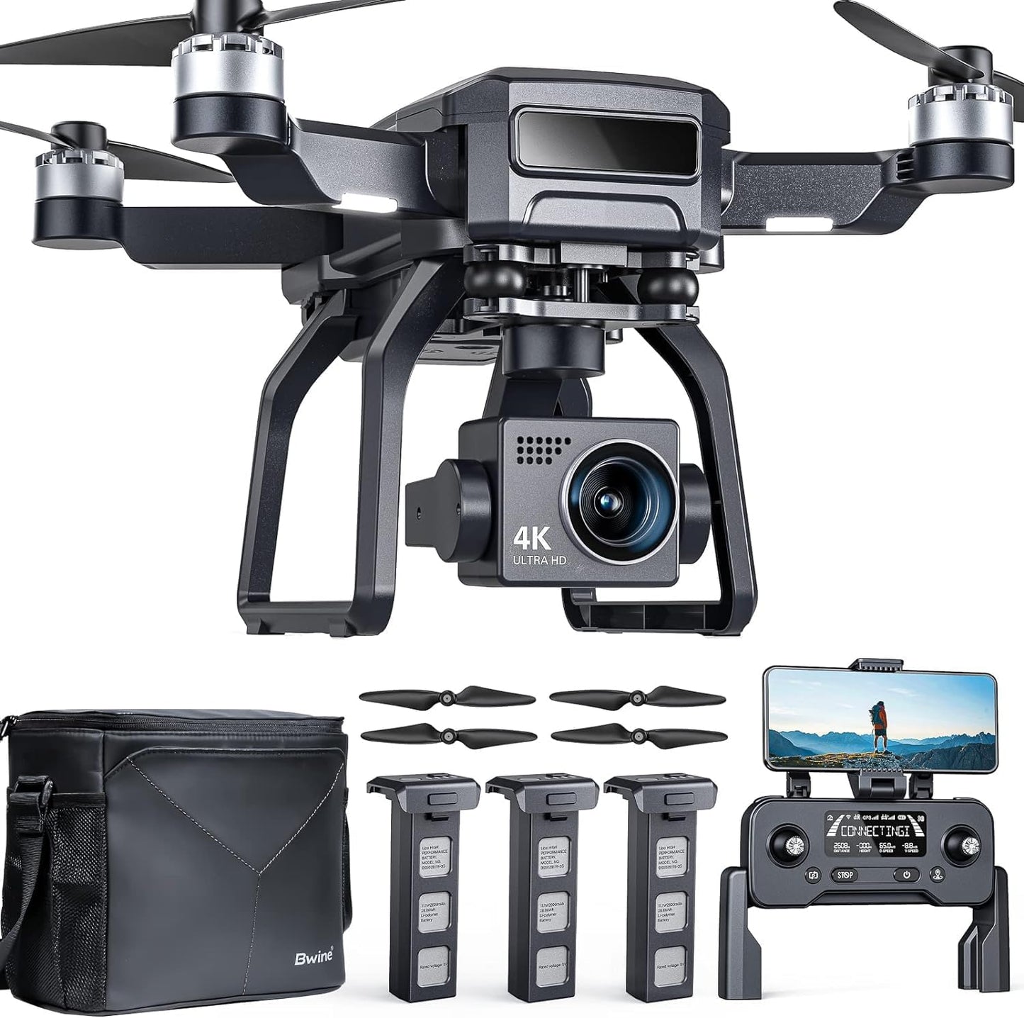 Bwine F7GB2 Pro Drones with Camera for Adults 4K UHD Aerial