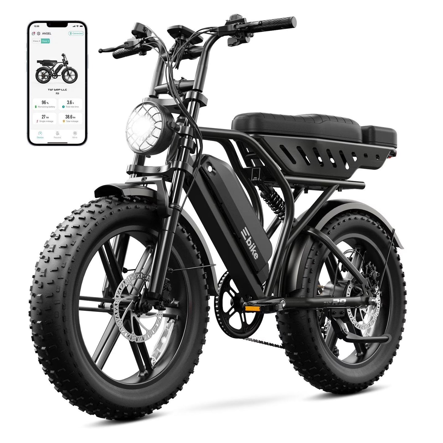TST Electric Bike for Adults, 750W Peak